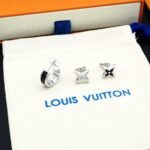 Louis Vuitton Lv Spike Earrings Silver M01718 - Image 3