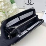 Chanel Cambon Zip Around Long Wallet Black 19Cm - Image 4