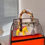 Hermes Kelly Himalaya Blanc 18Cm - Image 2