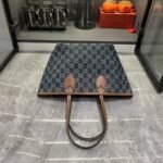 Gucci Totissima Small Tote Bag Gg Denim Dark Blue 22Cm 820496 Faecc 4243 - Image 5