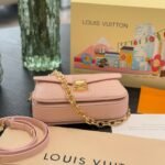 Louis Vuitton Pochette Métis East West Pink Opale 30cm M47045 - Image 3