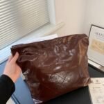 Chanel 22 Large Handbag Dark Brown 42Cm As3261 B19059 U1115 - Image 5