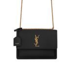 Saint Laurent Sunset Medium Chain Bag In Smooth Leather 22Cm 442906D420W1000