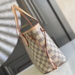 [Super Vip 1:1] Louis Vuitton Neverfull PM Damier Azur Pink 29Cm - Image 5