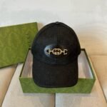 Gucci Supreme Baseball Cap Black - Image 2