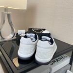 Chanel Runner Trainer Sneakers White And Black G35934 - Image 6