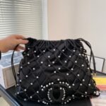 Chanel Coco Beach Pearl Net Bag 36Cm - Image 3