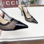 Gucci Signoria Slingback Pump Black 816636 Fad8Z 1000 - Image 6