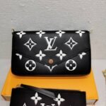 Louis Vuitton Félicie Pochette Empreinte Black 22cm M82479 - Image 2