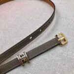 Hermes Pop H 15 Belt Grey 15Mm H081087Cd18085 - Image 6