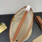 Celine 16 Bucket Bag In Textile With Print and Smooth Beige 25Cm 1955720JB 02ET - Image 7