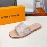 Louis Vuitton Lily Flat Mule Beige 1Ahm99 - Image 3