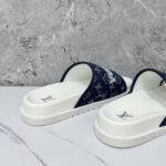 Louis Vuitton Miami Mule Denim Blue - Image 4