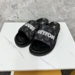 Louis Vuitton Miami Mule Denim Black - Image 2