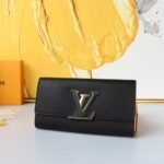 Louis Vuitton Capucines Long Wallet Black 20Cm - Image 5