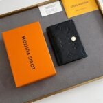 Louis Vuitton Business Card Wallet Black 10Cm M58456 - Image 3