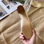 Gucci Women’s Horsebit Pump White Leather - Image 5