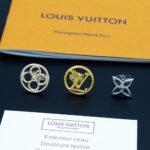 Louis Vuitton Lv Lace Earrings M01041 - Image 2