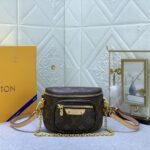 Louis Vuitton Mini Bumbag Bag Monogram Canvas 17Cm M82335 - Image 2