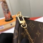 Louis Vuitton Mini Pochette Accessoires Monogram Canvas Brown 15Cm M58009 - Image 5