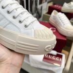 Gucci Women Chunky Sneaker White 816879 Fabzz 9143 - Image 4