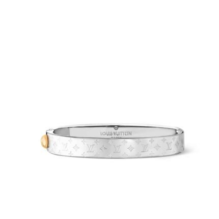 Louis Vuitton Nanogram Cuff Palladium M00250