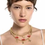 Louis Vuitton x Murakami Cerise Necklace Gold M02804 - Image 5