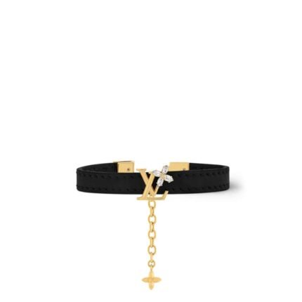 Louis Vuitton Lv Iconic Flower Bracelet Noir M8780Z