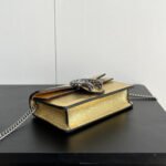 Gucci Women’S Dionysus Mini Bag Gold Lame 16Cm 476432 1Trbn 8089 - Image 6