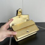Gucci Women’S Dionysus Mini Bag Gold Lame 16Cm 476432 1Trbn 8089 - Image 7