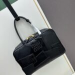 Miumiu Patchwork Beau Bag Black 35Cm - Image 2