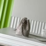 [Super Vip 1:1] Louis Vuitton Nano Noé Brume Gray And White Quartz 16Cm M14224 - Image 3