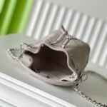 [Super Vip 1:1] Louis Vuitton Nano Noé Brume Gray And White Quartz 16Cm M14224 - Image 6