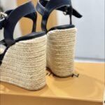 Louis Vuitton Helios Wedge Espadrille Marine 1Ahlkq - Image 5