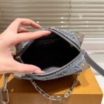 Louis Vuitton Mini Soft Trunk Bag Monogram Denim Dark Blue 19Cm - Image 6