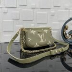 Super Vip 1:1 – Louis Vuitton Multi Pochette Accessoires Bag Green 25Cm M22670 - Image 3