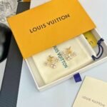 Louis Vuitton Lv Floragram Earrings White Gold - Image 7