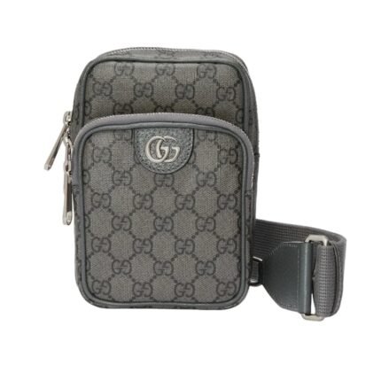 Gucci Gg Ophidia Small Shoulder Bag Grey 18Cm