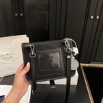 Prada Re Nylon And Saffiano Leather Smartphone Case Black 14Cm 2Zh108 2Dmh F0002 - Image 3