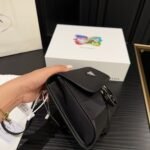 Prada Re Nylon And Saffiano Leather Smartphone Case Black 14Cm 2Zh108 2Dmh F0002 - Image 4