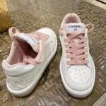 Chanel Runner Trainer Sneakers White And Pink G35934 - Image 4