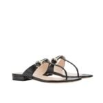 Gucci Women’s Thong Sandal With Horsebit Black ‎‎816590 C9D00 1000