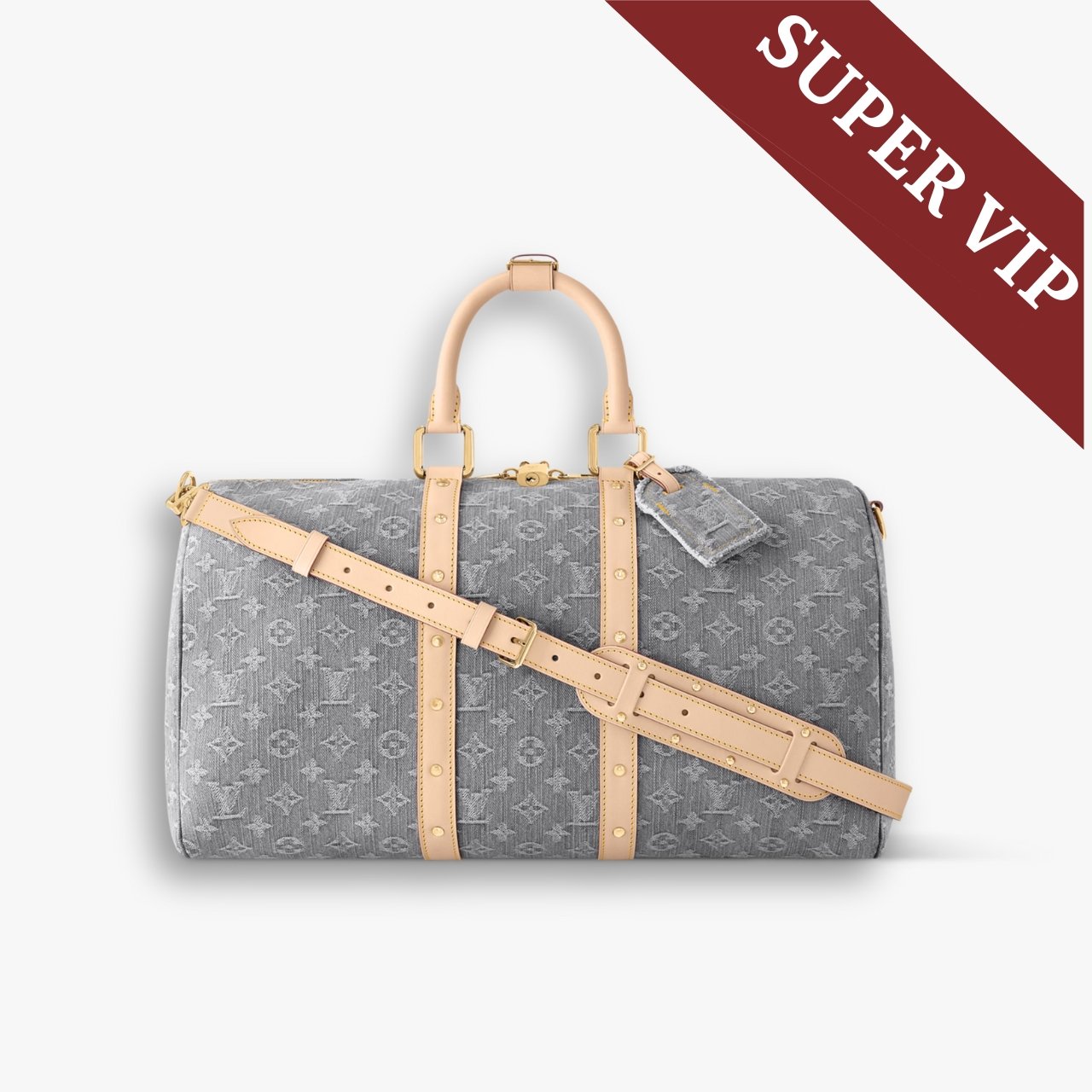 277-5.jpg Super Vip 1:1 – Louis Vuitton Keepall Bandoulière 45 Bag Cloudy Gray 45Cm M13748 - Image 1