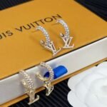 Louis Vuitton Lv Iconic Earrings Silver M02276 - Image 3