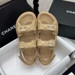 Chanel Espadrilles Beige Black G29762 X01000 C0204 - Image 3