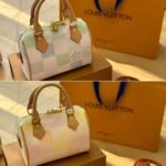 Louis Vuitton Speedy Bandoulière 20 Damier Canvas Pistachio 20Cm N40515 - Image 3