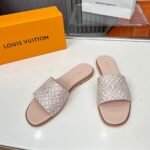 Louis Vuitton Lily Flat Mule Beige 1Ahm99 - Image 4