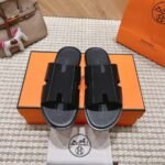Hermes Izmir Sandal Black H222845Zh01430 - Image 2