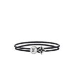 Louis Vuitton Catch It Bracelet Black M8111E
