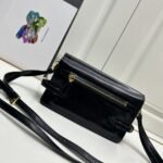 Prada Leather Shoulder Bag Black 23Cm 1Bd082 2Cyr F0002 V Dvj - Image 4